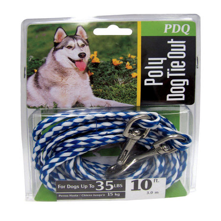PDQ Poly Rope Dog Tie Out10' Q241000099